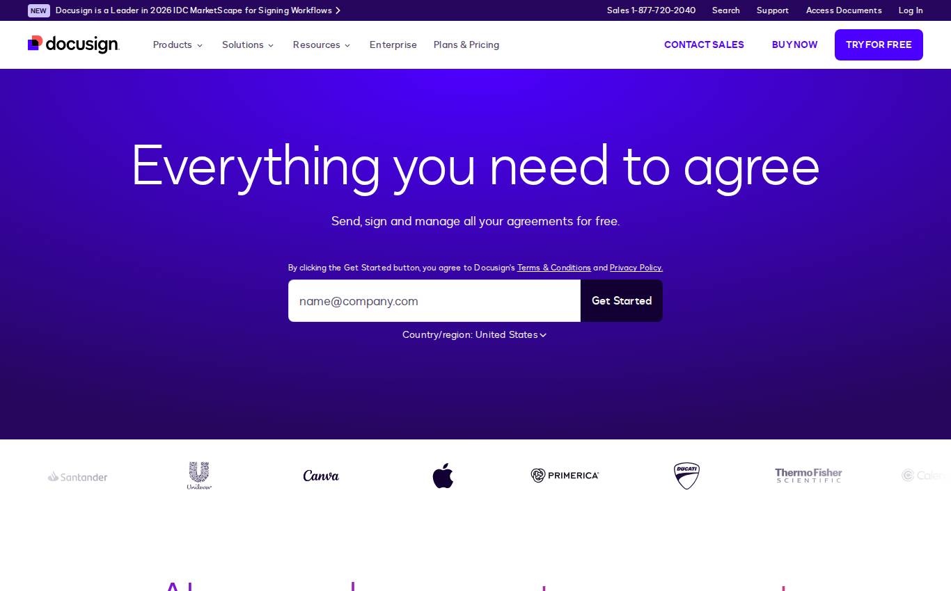 docusign.com en computadora, tal como la auditoría la vio