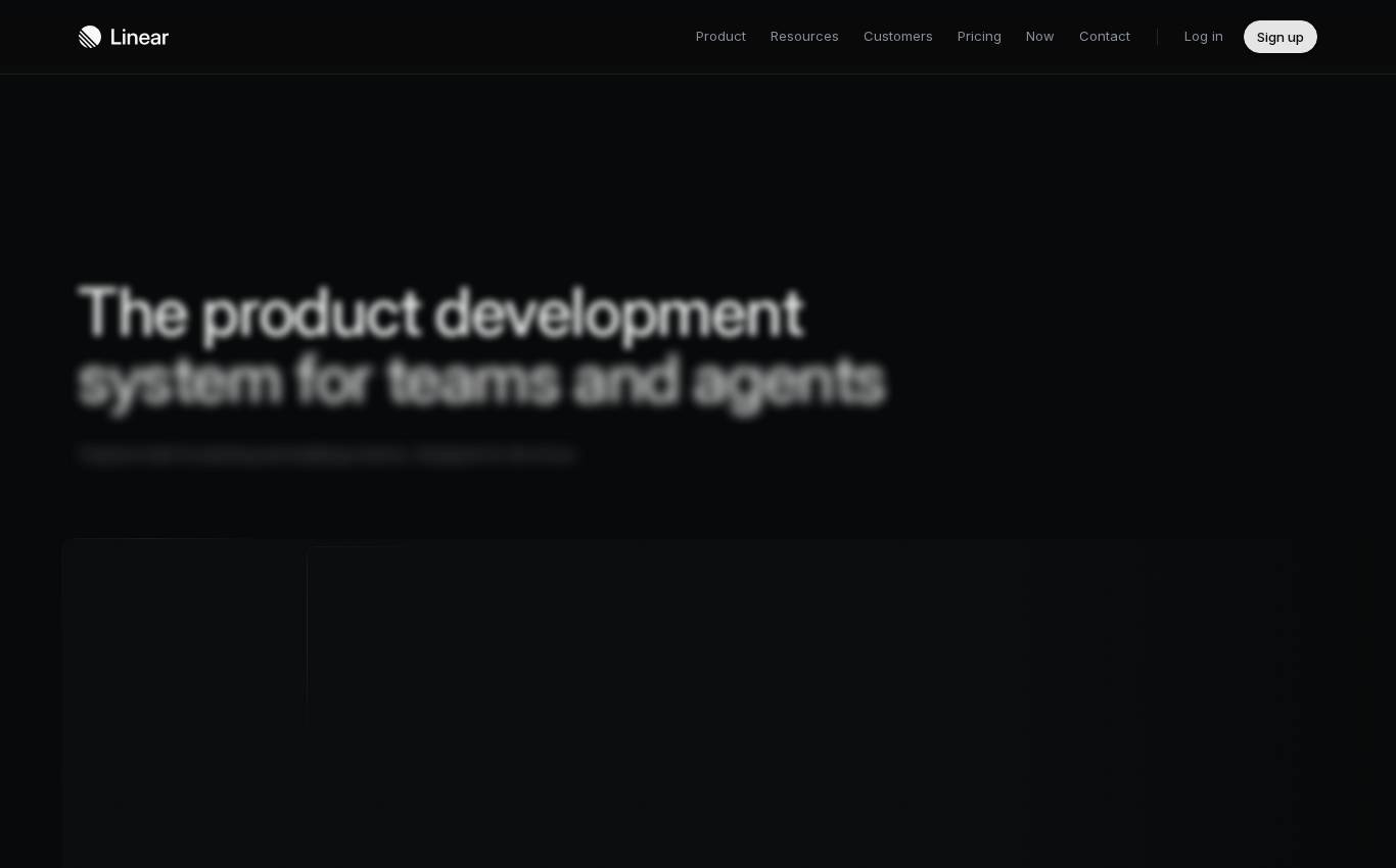 linear.app as the audit saw it on desktop