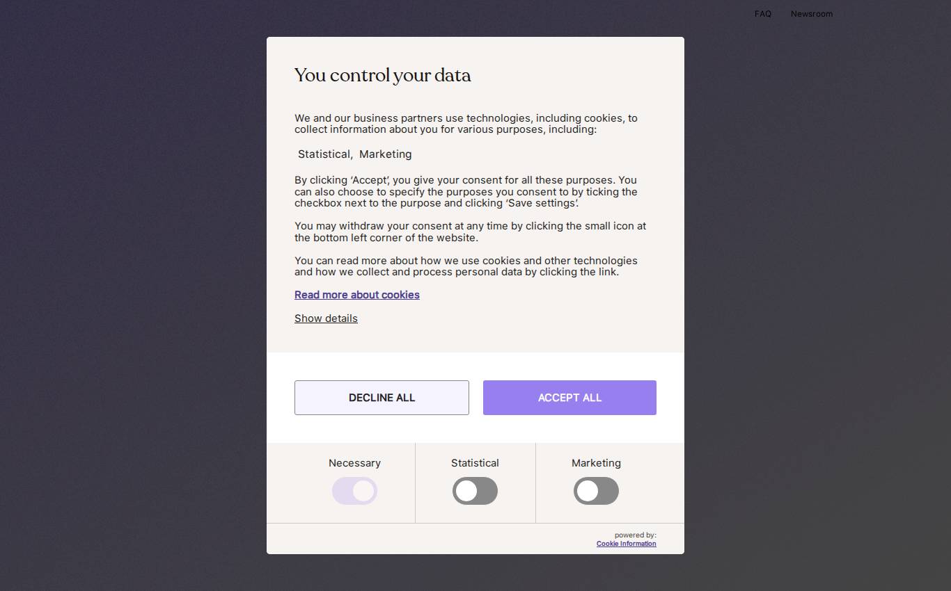 tiimoapp.com no computador, como a auditoria viu